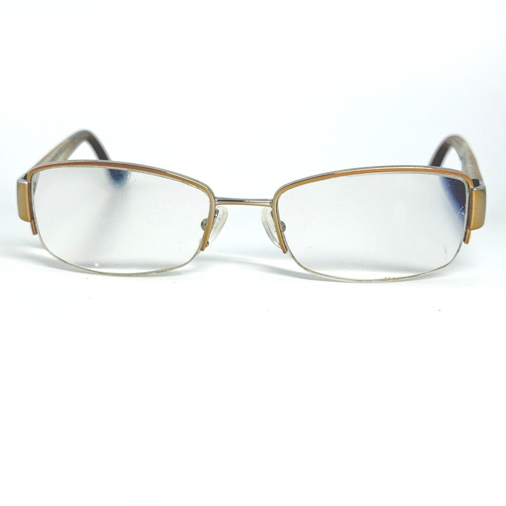 Vogue Eyeglasses VO 3818 813 Brown Tortoise Gold Rectangular 51-17-135 21941